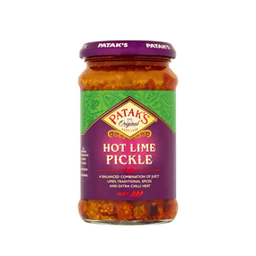 Гострий лаймовий маринад  Hot Lime Pickle 283г Patak's 5011308000208