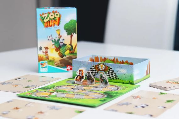 Настольная игра Zoo Run (Гонки в зоопарке) | Зображення 1