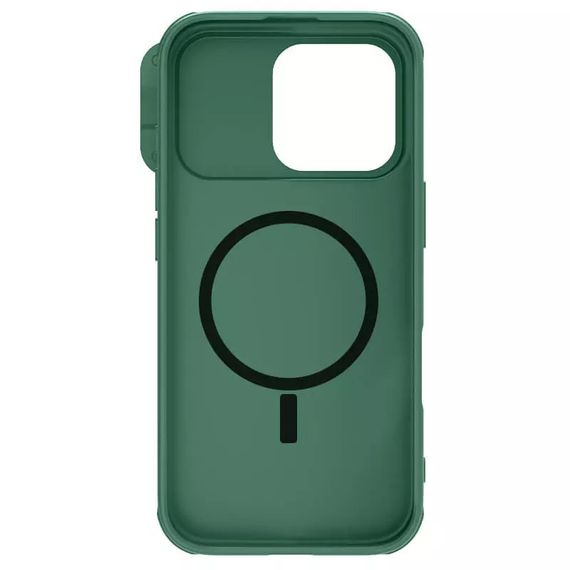 Карбонова накладка Nillkin CamShield Pro Magnetic для Apple iPhone 16 Pro Max (6.9") Deep Green | Зображення 5