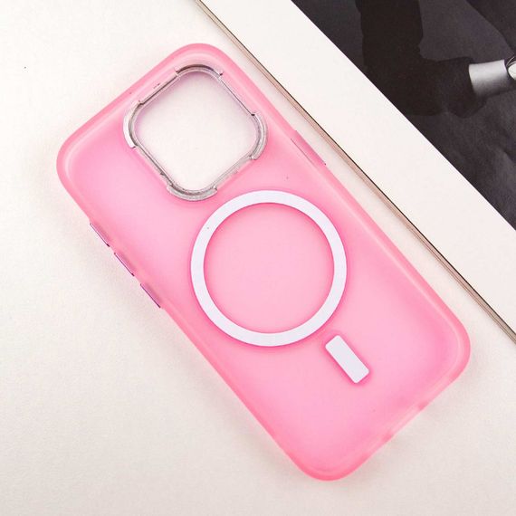 Чохол TPU+PC Lily with MagSafe для Apple iPhone 13 Pro Max (6.7") Light Pink | Зображення 3