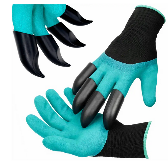 Садовые перчатки с когтями Garden Gloves LY-557 ∙ Универсальный инструмент LY-557 для огорода | Зображення 2