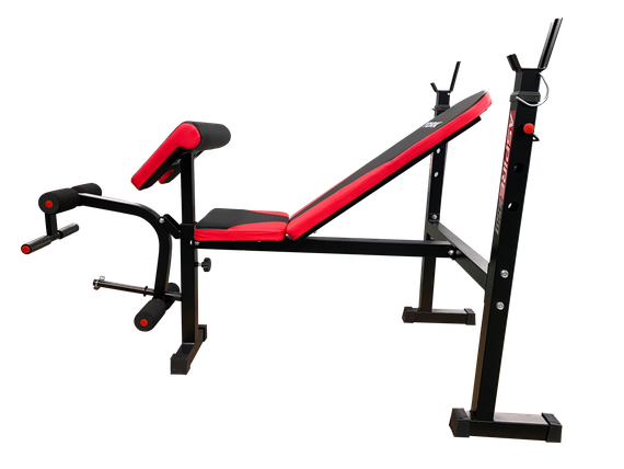 Лавка для жиму York Fitness ASPIRE 320 з стійкою для штанги та партою Скотта | Зображення 2