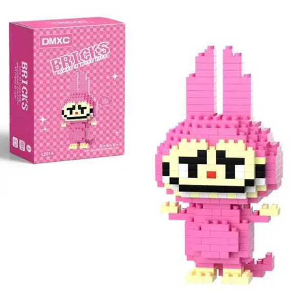 Конструктор BRICKS Лабубу LABUBU, конструктор для дітей, 3D зайчик 11 см | Зображення 4