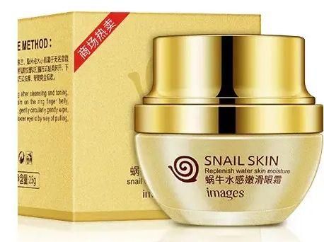 Крем для шкіри навколо очей з муцином равлика Images Snail Snail Skin, 25г