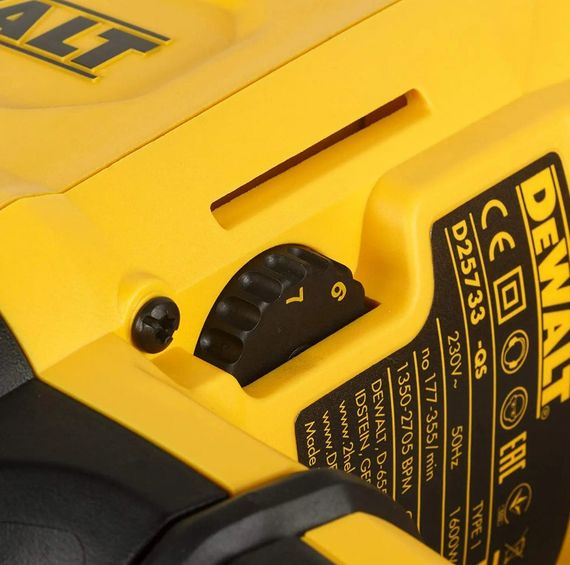 Перфоратор мережевий DeWalt D25733K | Зображення 7