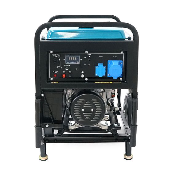 Дизельний генератор FULL FDK10000LE, 1-фазний 230V, 50Hz, 9.4kVA/7.5kW, бак 12,5 л, витрата 2 л/год, ручний/стартер (без АКБ), | Зображення 2