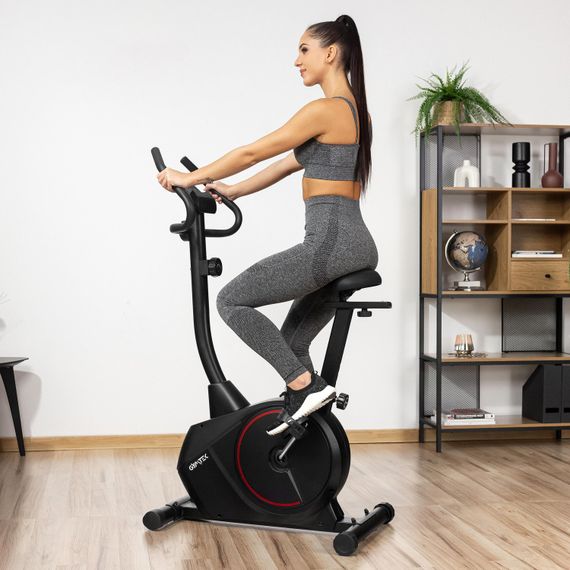 Велотренажер Gymtek XB1500 магнітний червоний | Зображення 1