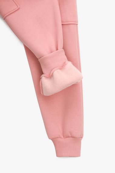 Костюм худі+штани для дівчинки Benini 241187 140 см Рожевий shop (2000990795007) | Зображення 8