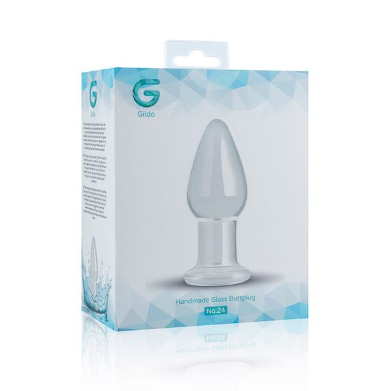 Скляна анальна пробка Gildo Glass Buttplug No. 24 | Зображення 3