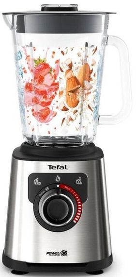 Блендер Tefal  стаціонарний Perfect mix+, 1200Вт, чаша-1750мл, скло, сталь-чорний (BL871D31) | Зображення 4