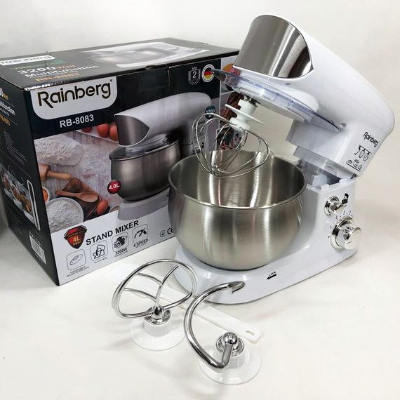 Мощный кухонный планетарный миксер, Стационарный миксер с чашей для взбивания кремов RP-42 | Зображення 5