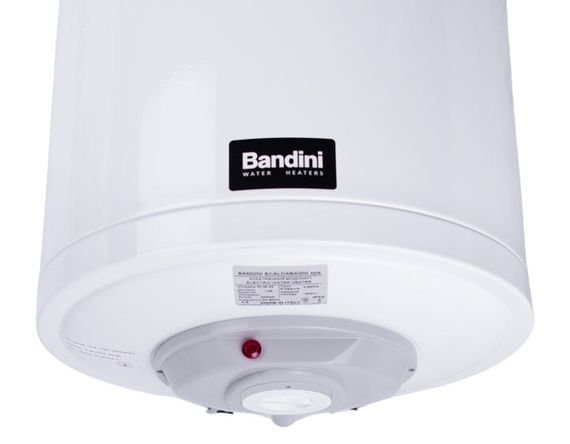 Водонагрівач Bandini Water Heaters SE 60 SLIM, 60 л, 2000 кВт, "мокрий" ТЕН, вертикальний, Slim, білий (000004558) | Зображення 4
