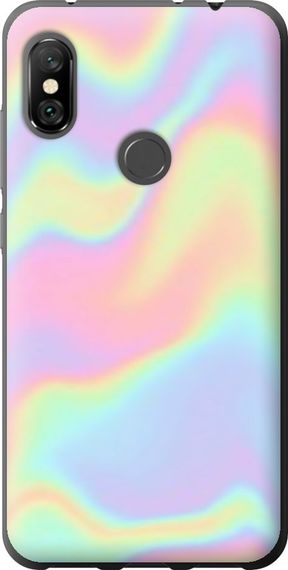 Чехол на Xiaomi Redmi Note 6 Pro пастель "3855u-1551-17620"