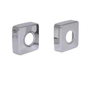 Декоративная накладка на эксцентрик (пара) Qtap (58,7x58,7x18,7)  для смесителей и душевой системы Crow, Nando, Arvin