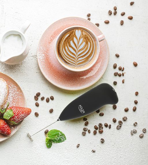 Капучинатор Adler AD 4491 ручний спінювач молока для кави лате какао | Зображення 4