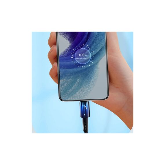 Дата кабель USB 2.0 AM to USB-C 3.0m 100W black Essager (EXC7A-CGC01-P) | Зображення 4