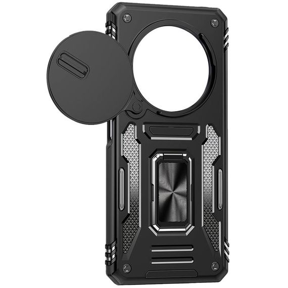 Ударостійкий чохол Camshield Army Ring для Xiaomi Redmi Note 15 (EU) / Poco M8 5G Чорний / Black | Зображення 1
