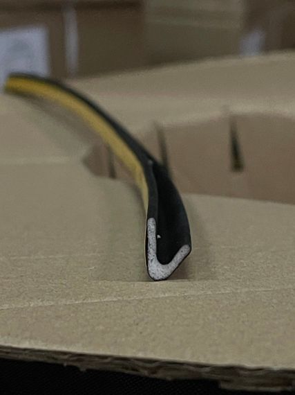 Ущільнювач поліурит(профільV)кор 12*8 мм/600 м | Зображення 2