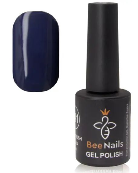 Гель-лак для нігтів Bee Nails 164 (нічний океан) 8мл | Зображення 2