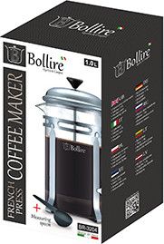 Френч-прес на 1 л Bollire BR-3204 | Зображення 1