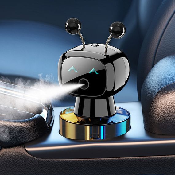 Ароматизатор/освежитель воздуха в машину Smart Robot in Love Black | Зображення 1