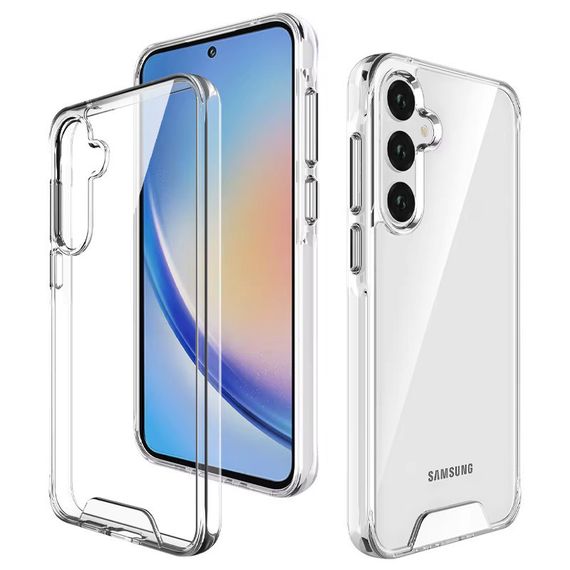 Чохол TPU Space Case transparent для Samsung Galaxy A55 Прозорий | Зображення 2