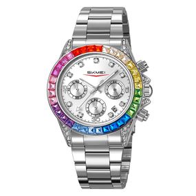 Класичний жіночий годинник Skmei 2352SISI Silver-Silver