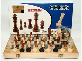 I5-89 Шахматы + шашки + нарды (40 х 40 см)