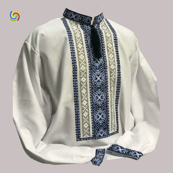 Рубашка Украинская вышиванка 33326799 цвет белый размер L/XL | Зображення 1