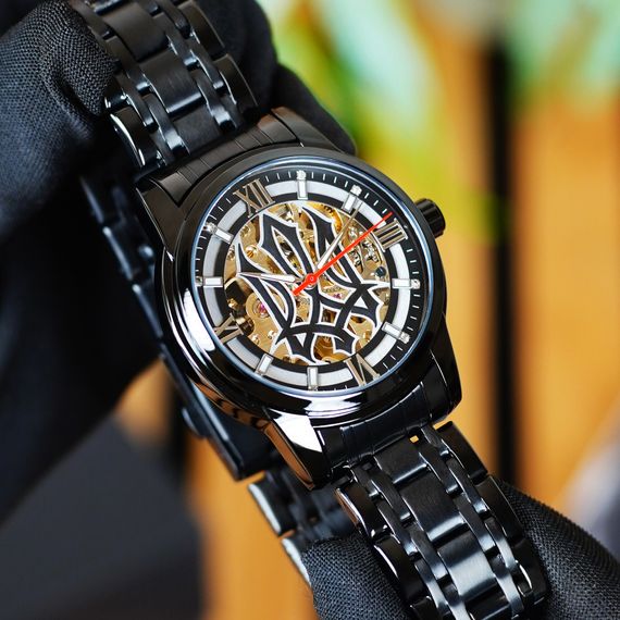 Класичний чоловічий годинник Awarder 025 Sharp All Black | Зображення 3