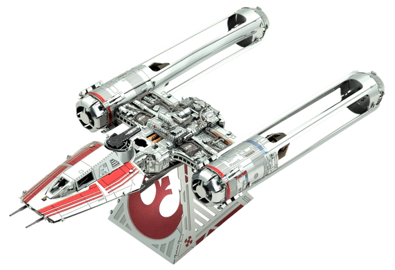 Металевий 3D конструктор "Star Wars - Zorri's Y-Wing Fighter", Metal Earth, MMS415