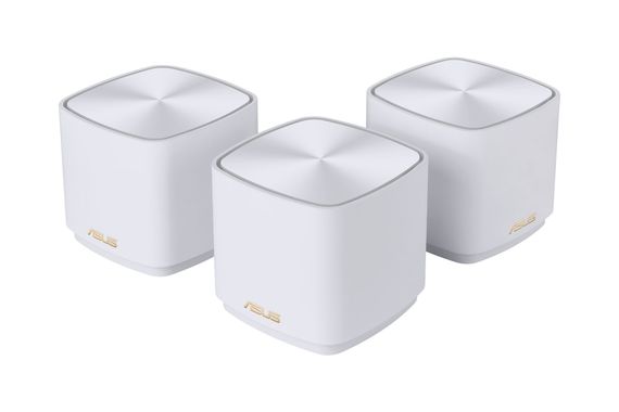 Маршрутизатор ASUS ZenWiFi XD4 3PK PLUS white AX1800 1xGE LAN 1x1GE WAN WPA3 OFDMA MESH (90IG07M0-MO3C40) | Зображення 1