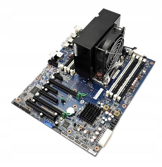 Комплект: Материнская плата HP Z440 / Intel Xeon E5-2667 v3 (8 (16) ядер по 3.2 - 3.6 GHz) (аналог i7-9700) / 32 GB DDR4 / Socket LGA 2011 v3 + кулер HP б/у | Зображення 1