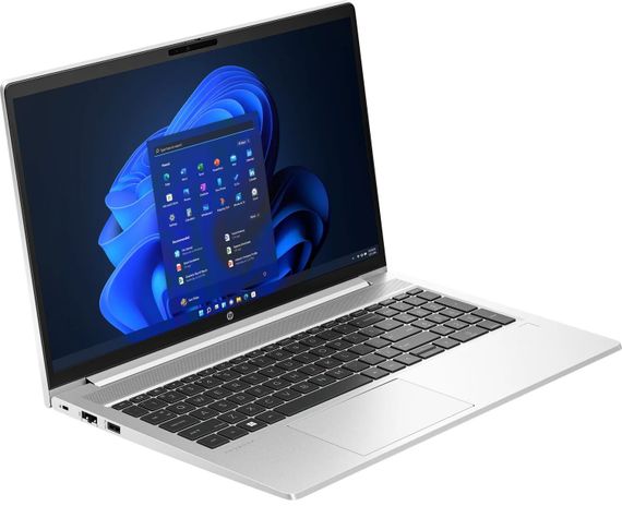 Ноутбук HP Probook 450-G10 15.6' FHD IPS AG, Intel i7-1355U, 16GB, F512GB, NVD2050-4, DOS, сріблястий (8A561EA) | Зображення 2