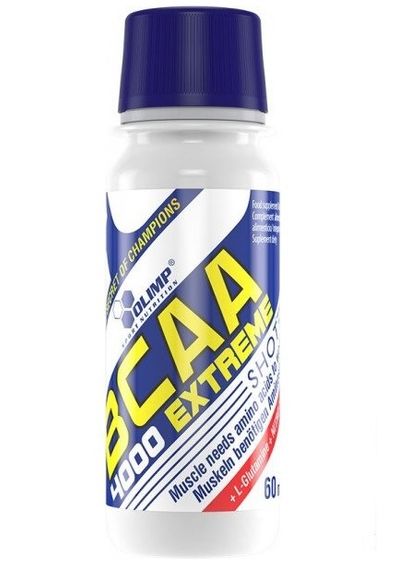Амінокислота BCAA для спорту Olimp Nutrition BCAA 4000 Extreme Shot 60 ml Orange