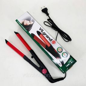 Ергономічна праска-випрямляч ViLgrand, Праска гофре плойка для укладання, Праска-випрямляч потужна XD-65