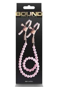 Зажимы для сосков - Bound Nipple Clamps Dc1 Pink sexstyle