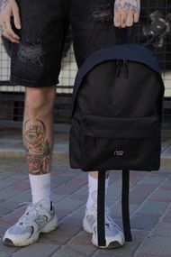 Повсякденний рюкзак шкільний Without Compact з принтом 1702 Black