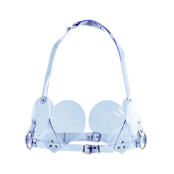 Ліф Серце Feral Feelings - Hearts Bra Trasparent sexstyle