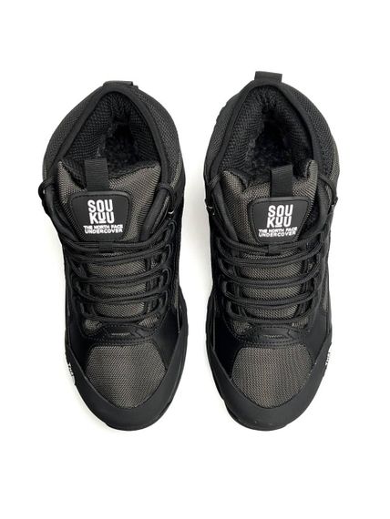 Кросівки зимові The North Face x SOUKUU Glenclyffe Fur Black Khaki захист від морозу, ідеально зимовий прорив сезону A4851 43 28.0 см | Зображення 5