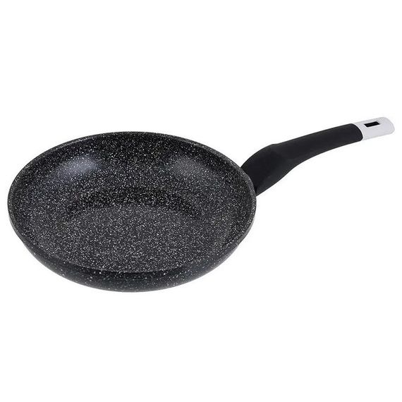 Сковорода UNIQUE UN-5134 22 см. без крышки, устойчивая к царапинам и сколам сковорода, с антипригарным