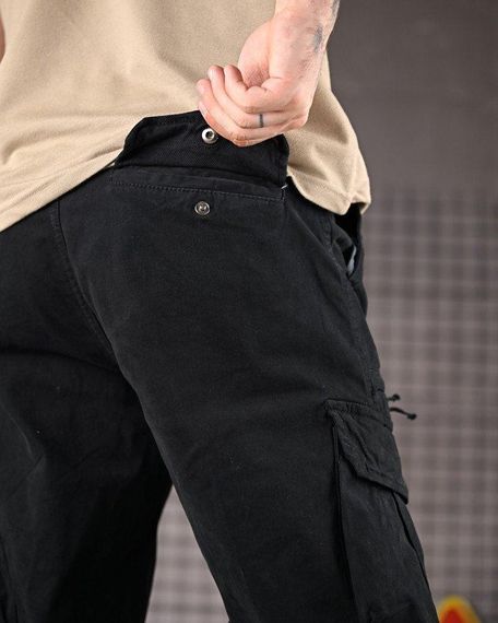 Городские штаны карго Jean black РП7437 | Зображення 8