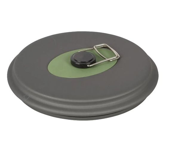 Набір посуду Bo-Camp Explorer 4 Pieces 19 Hard Anodized Grey/Green (2200241) (DAS302733) | Зображення 4