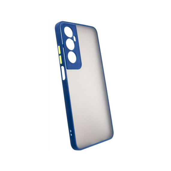 Чохол до мобільного телефона Dengos Matte Realme C65 (Blue) (DG-TPU-MATT-144) | Зображення 1