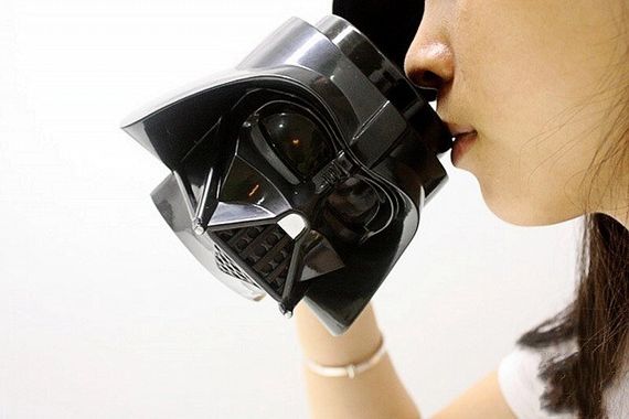 Чашка Бокал Кружка Пластиковая Star Wars 3D Plastic Дарт Вейдер (Черная) | Зображення 6