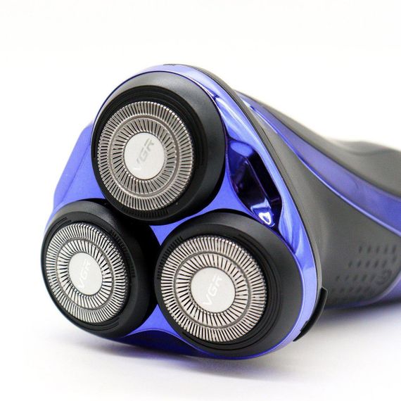 Електробритва акумуляторна з вологозахистом VGR V-306 / Чоловічий тример для бороди з USB-зарядкою | Зображення 4