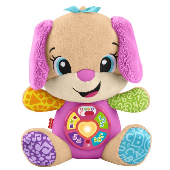 Интерактивная игрушка Умный щенок JFD32 Fisher-Price Smart Stages Сестричка Умного щенка многоязычная | Зображення 1