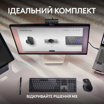 Веб-камера Logitech MX Brio 4K Graphite (960-001559) | Зображення 6