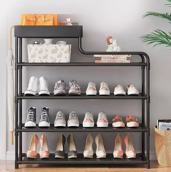 Напольный стеллаж для обуви CLOTHES RACK ∙ Полка - органайзер в прихожую для хранения обуви | Зображення 2