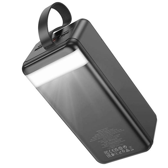 Портативное ЗУ Power Bank Hoco J123C Element 22.5W+PD20W 60000 mAh Black